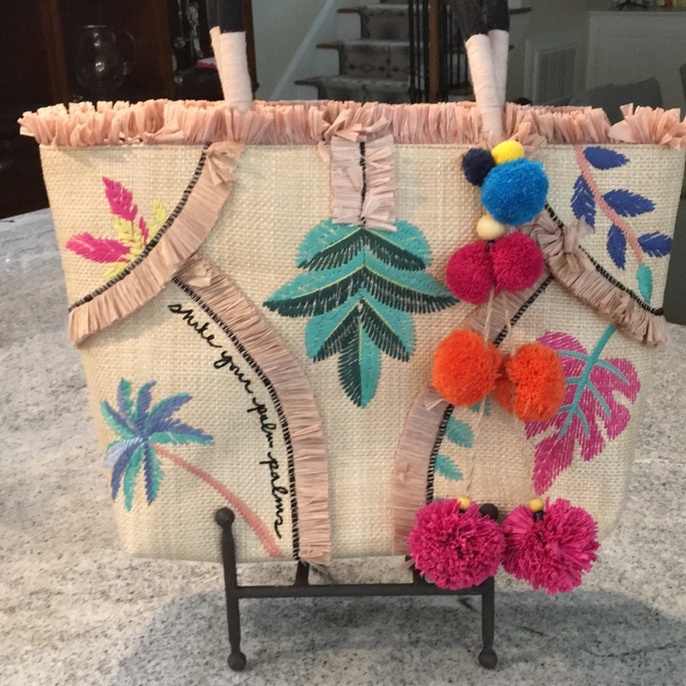 Stella & Dot woven tote